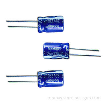 Aluminum Electrolytic Capacitor with 2,000-hour Loading Lifespan and 6.3 to 450V Rated Voltage Range